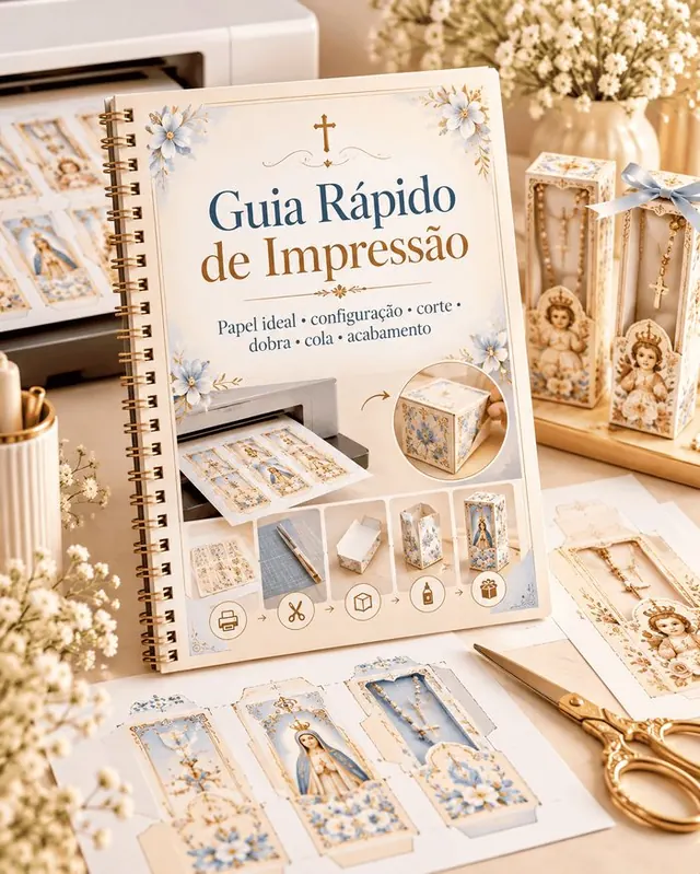 Capa do bônus 1: Guia Rápido de Impressão